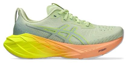 ASICS Novablast 4 Paris Γυναικεία Running Cool Matcha / Safety Yellow