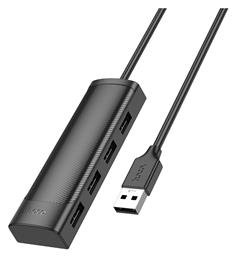 Hoco Hb41 Easy USB 2.0 Hub 4 Θυρών με σύνδεση USB-A