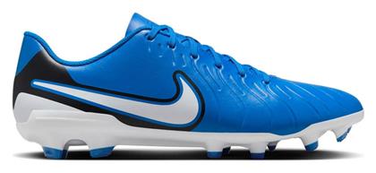 Nike Legend 10 Club MG Ψηλά Ποδοσφαιρικά Παπούτσια με Τάπες Μπλε