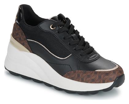 Geox D Spherica Γυναικεία Sneakers Μαύρα