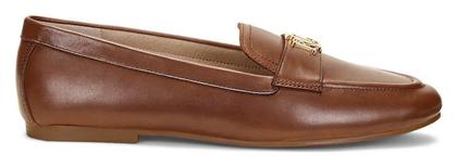 Ralph Lauren Δερμάτινα Γυναικεία Loafers σε Καφέ Χρώμα