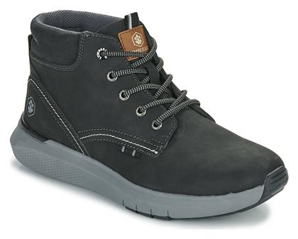 Lumberjack Neil Μποτάκια Casual Μαύρα SMD6701-004S03CB001