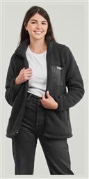 Columbia West Bend Full Fleece Γυναικεία Ζακέτα με Φερμουάρ σε Μαύρο Χρώμα