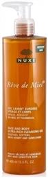 Nuxe Reve de Miel Face & Body Ultra-Rich Cleansing Gel with Honey & Sunflower 400ml