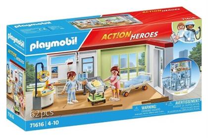 Playmobil Action Heroes Μαιευτική Κλινική για 4-10 ετών