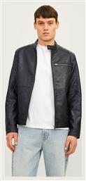 Jack & Jones Biker Μπουφάν από Δερματίνη από το Notos