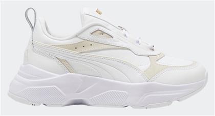 Puma Cassia Lux Γυναικεία Chunky Sneakers Λευκά