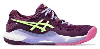 ASICS Gel-Resolution 9 Γυναικεία Παπούτσια Padel για Όλα τα Γήπεδα White / Fruit Punch