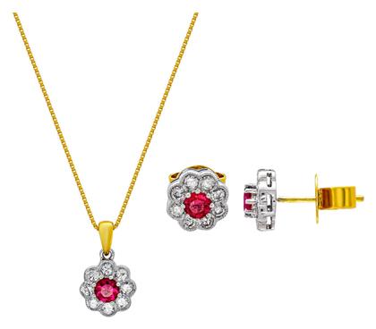 Kiriakos Gofas Σετ Κοσμημάτων από Χρυσό 18K