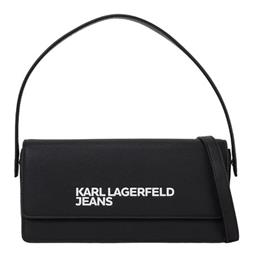 Karl Lagerfeld Γυναικεία Τσάντα Χιαστί Μαύρη