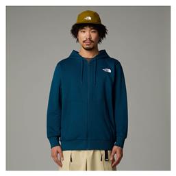 The North Face Simple Dome Full Ζακέτα Midnight Petrol με Κουκούλα