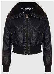 Funky Buddha Γυναικείο Biker Jacket Μαύρο