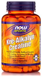 Now Foods Kre Alkalyn Creatine 120 κάψουλες