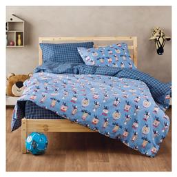 Kentia Παιδικό Πάπλωμα Μονό Cabaleros Μπλε 160x240εκ.