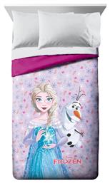 Disney Παιδικό Πάπλωμα Μονό με Γέμιση Microfiber Frozen 45 Lilac Lilac 160x240εκ.