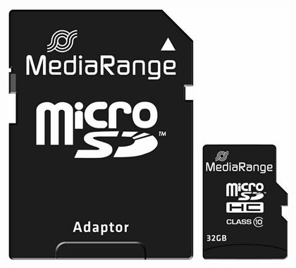 MediaRange MR959 microSDHC 32GB Class 10 A1 High Speed από το Public