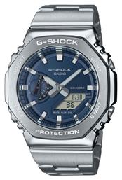 Casio G-shock Ρολόι Μπαταρίας με Μεταλλικό Μπρασελέ
