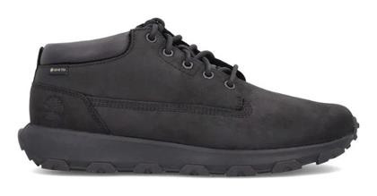 Timberland Park Mid Δερμάτινα Μαύρα Ανδρικά Μποτάκια