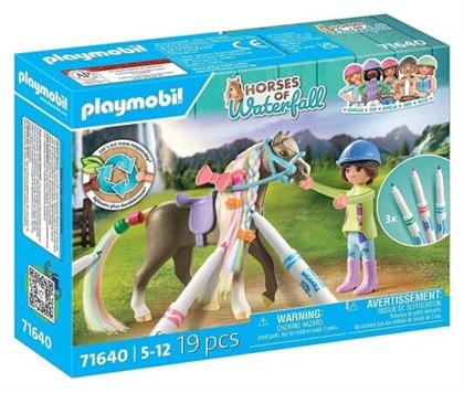 Playmobil Horses Of Waterfall Color: Κομμωτήριο Αλόγου για 5-12 ετών