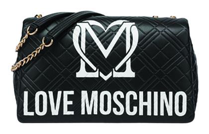 Moschino Γυναικεία Τσάντα Ώμου Μαύρη