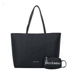 Juicy Couture Γυναικεία Τσάντα Shopper Ώμου Μαύρη