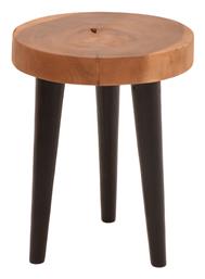 Βοηθητικό Τραπεζάκι Labous 35x35x45cm Φυσική-μαύρη