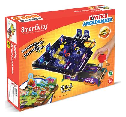 Smartivity Παιχνίδι Κατασκευών Ξύλινo Joystick Arcade Maze