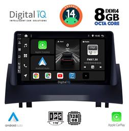 Digital IQ Ηχοσύστημα Renault Megane 2002-2008 με Bluetooth, USB, GPS