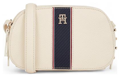 Tommy Hilfiger Γυναικεία Τσάντα Χιαστί Εκρού