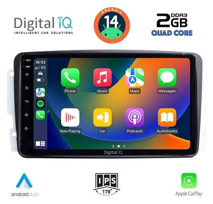 Digital IQ Ηχοσύστημα Mercedes-Benz CLK Class 2000-2004 με Bluetooth, USB, GPS