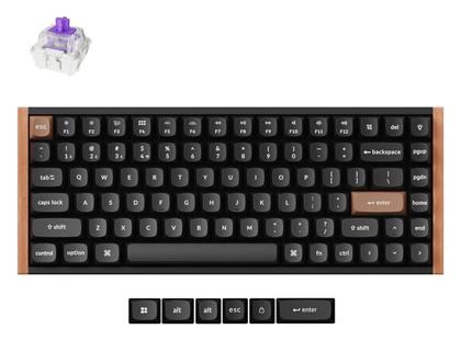 Keychron K2 HE (K2H-F1) Ασύρματο Μηχανικό (Αγγλικό US)