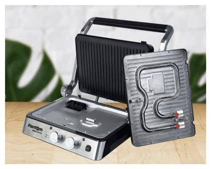 Fantom Griletta 2000W για 6 Τοστ Inox