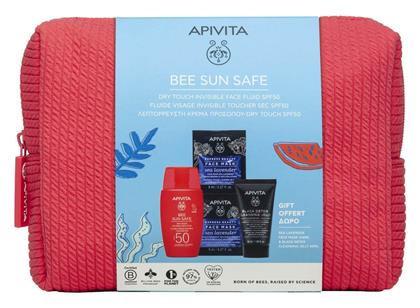 Apivita Bee Sun Safe Dry Touch Invisible Σετ Αντηλιακών 4τμχ από το Pharm24