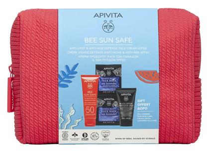 Apivita Bee Sun Safe Κρέμα Προσώπου Κατά Πανάδων & Ρυτίδων Spf50+ 50ml