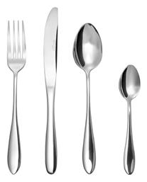 Estia Serenade Σετ Μαχαιροπίρουνα Ανοξείδωτα Ασημί 24τμχ