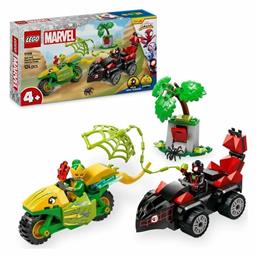 Lego Marvel Spin and Electro Dinosaur Vehicle Chase για 4+ Ετών 124τμχ