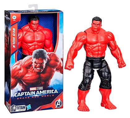 Φιγούρα Δράσης Brave New World - Titan Heroes Marvel Avengers Brave New World - Captain America - Red Hulk 30εκ.