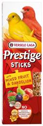 Versele Laga Prestige Sticks Canaries Mix Φρούτων & Πικραλίδα 2x30gr