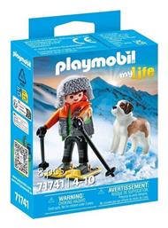 Playmobil MyLife Ορειβάτης με Σκύλο Αγίου Βερνάρδου για 4-10 ετών