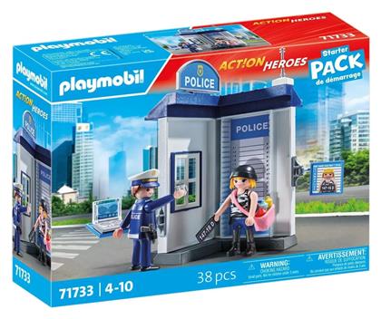 Playmobil Starter Pack Δωμάτιο Εξακρίβωσης Στοιχείων Συλληφθέντων για 4-10 ετών