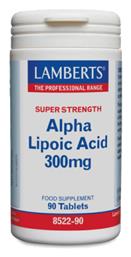 Lamberts Alpha Lipoic Acid 300mg 90 ταμπλέτες