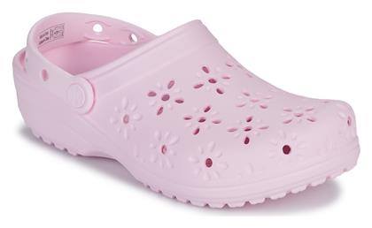 Crocs Classic Γυναικεία Σαμπό Ροζ