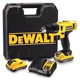 Dewalt Δραπανοκατσάβιδο Μπαταρίας 10.8V 2x2Ah