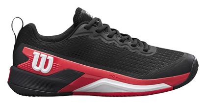 Wilson Rush Pro 4.5 Ανδρικά Παπούτσια Τένις Μαύρα