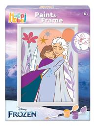 Happihobbi Paint & Frame Paint By Numbers Disney Frozen 1038-41034