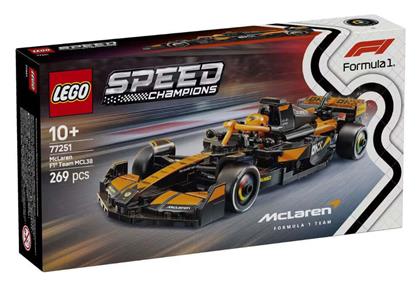 Lego Speed Champions Mclaren F1 Team MCL38 Race Car για 10+ Ετών 269τμχ