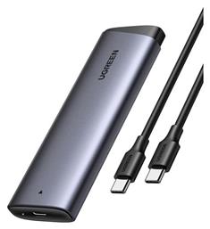 Ugreen Θήκη για Σκληρό Δίσκο M.2 SATA III NVME με σύνδεση Type-C σε χρώμα