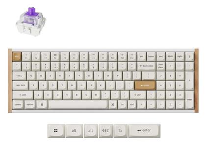Keychron K4 HE K4H-Q1 Ασύρματο Ηall Effect (Αγγλικό US)