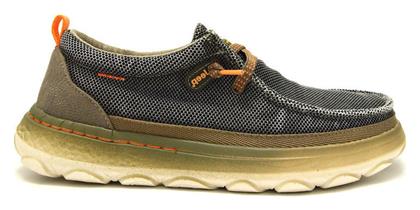 Jeep Footwear Ανδρικά Loafers σε Πράσινο Χρώμα