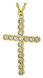 Kiriakos Gofas Ασημένιος Σταυρός Επιχρυσωμένος